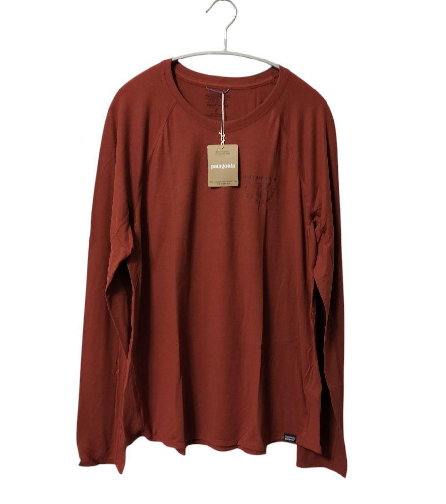 【新品】patagonia L/S Capilene Shirt M レンガ
