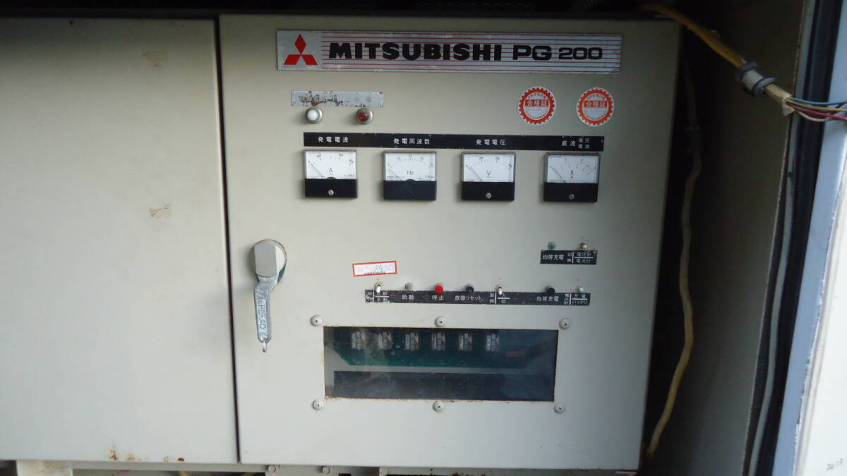 Yahoo!オークション - 油谷 №3073 発電機 三菱 8DC9 195KVA Yahoo!オークション - 油谷 №3073 発電機 三菱 8DC9 195KVA