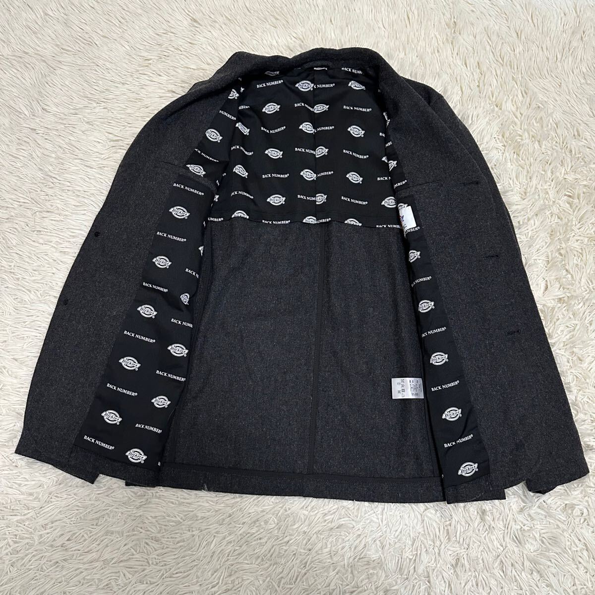 美品】Dickies ディッキーズ×バックナンバー L テーラード 美品】Dickies ディッキーズ×バックナンバー L テーラード