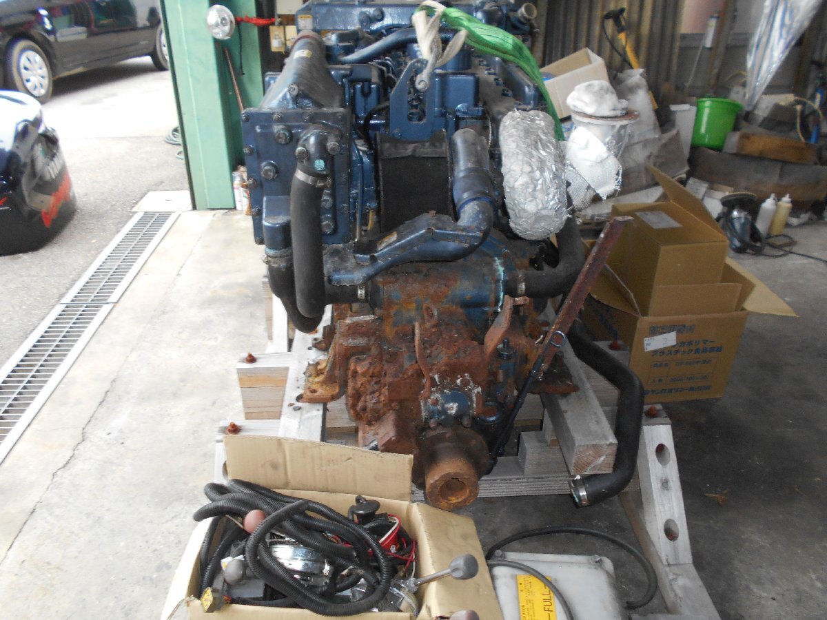 YAMAHA ヤマハディーゼルエンジン MD730KH ターボ付き 約285馬力 YAMAHA ヤマハディーゼルエンジン MD730KH ターボ付き 約285馬力