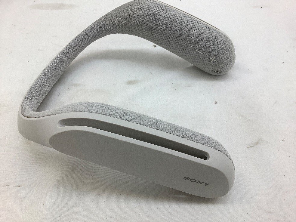 新品　未使用品　SONY SRS-WS1 ウェアラブルネックスピーカー 格安レンタル] SONY ウェアラブルネックスピーカー SRS-WS1 2週間～