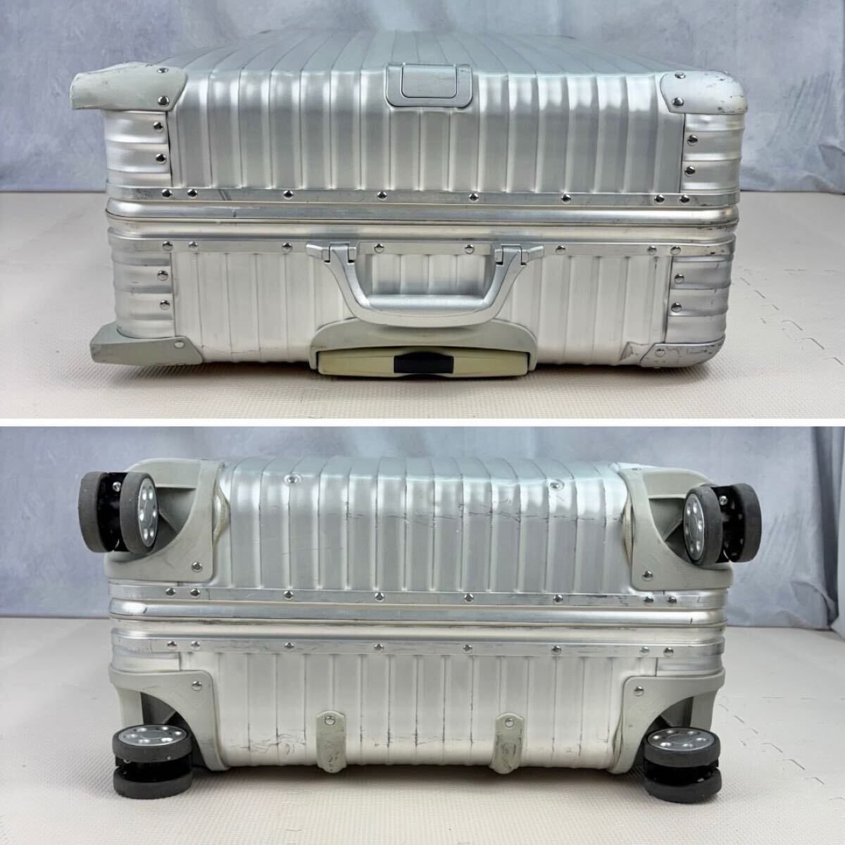 リモワ (Rimowa)トパーズ むずかしい 104L 4輪アルミ シルバー リモワ (Rimowa)トパーズ むずかしい 104L 4輪アルミ シルバー