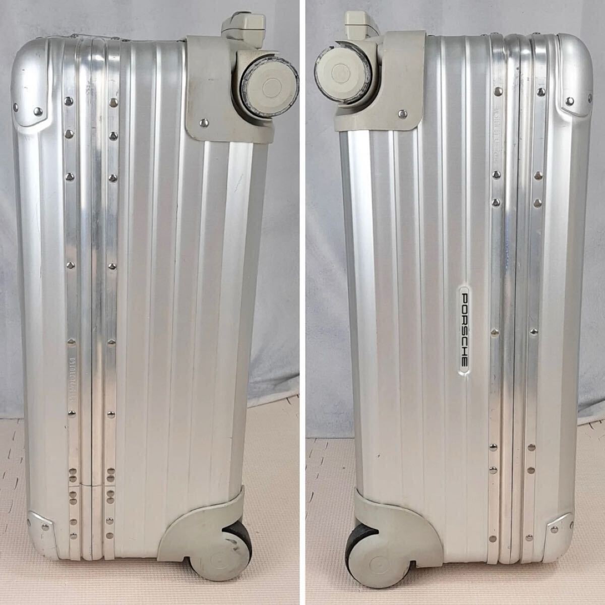 廃盤】RIMOWA リモワ PORSCHE ポルシェ TOPAS トパーズ 52L 4輪 廃盤】RIMOWA リモワ PORSCHE ポルシェ TOPAS トパーズ 52L 4輪