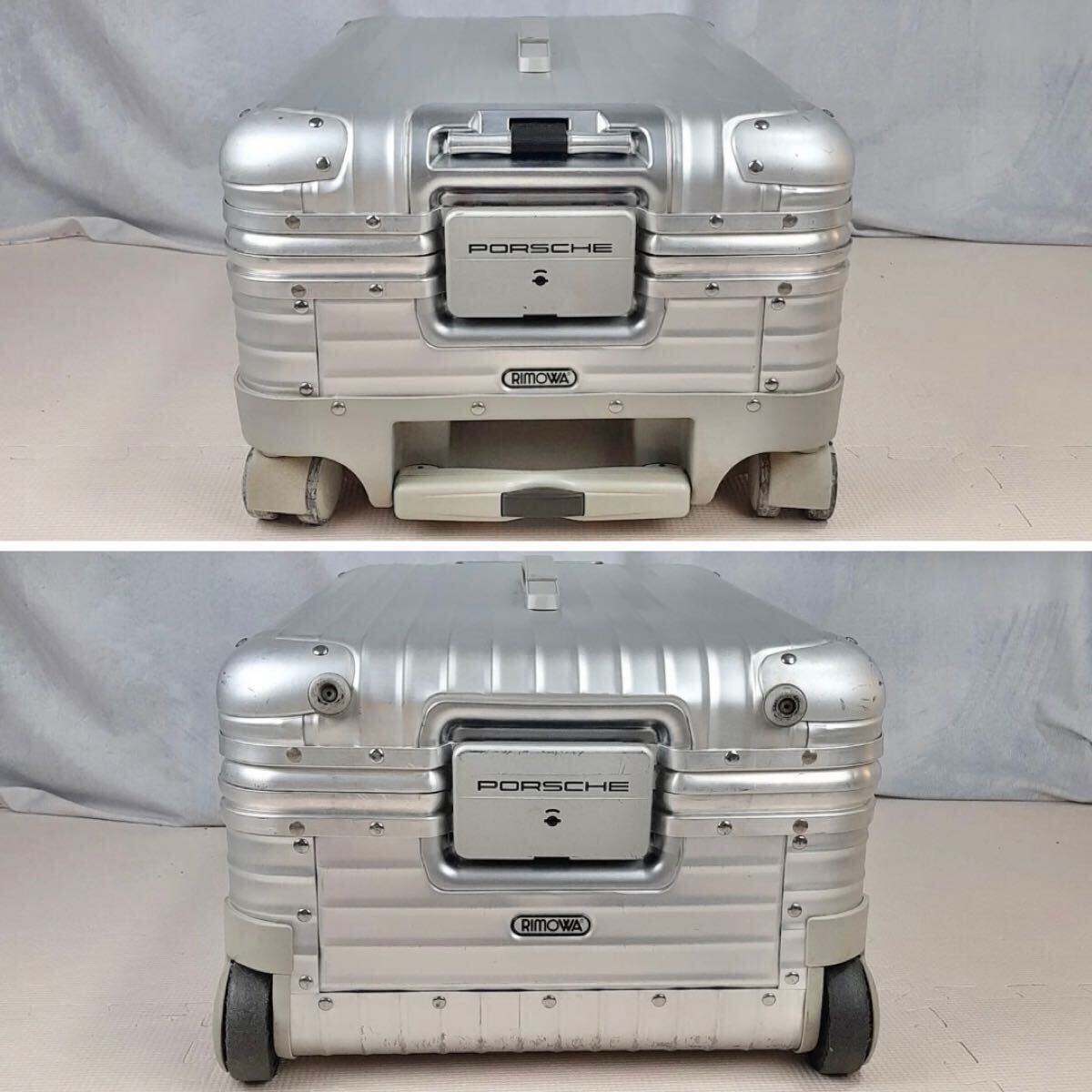 廃盤】RIMOWA リモワ PORSCHE ポルシェ TOPAS トパーズ 52L 4輪 廃盤】RIMOWA リモワ PORSCHE ポルシェ TOPAS トパーズ 52L 4輪