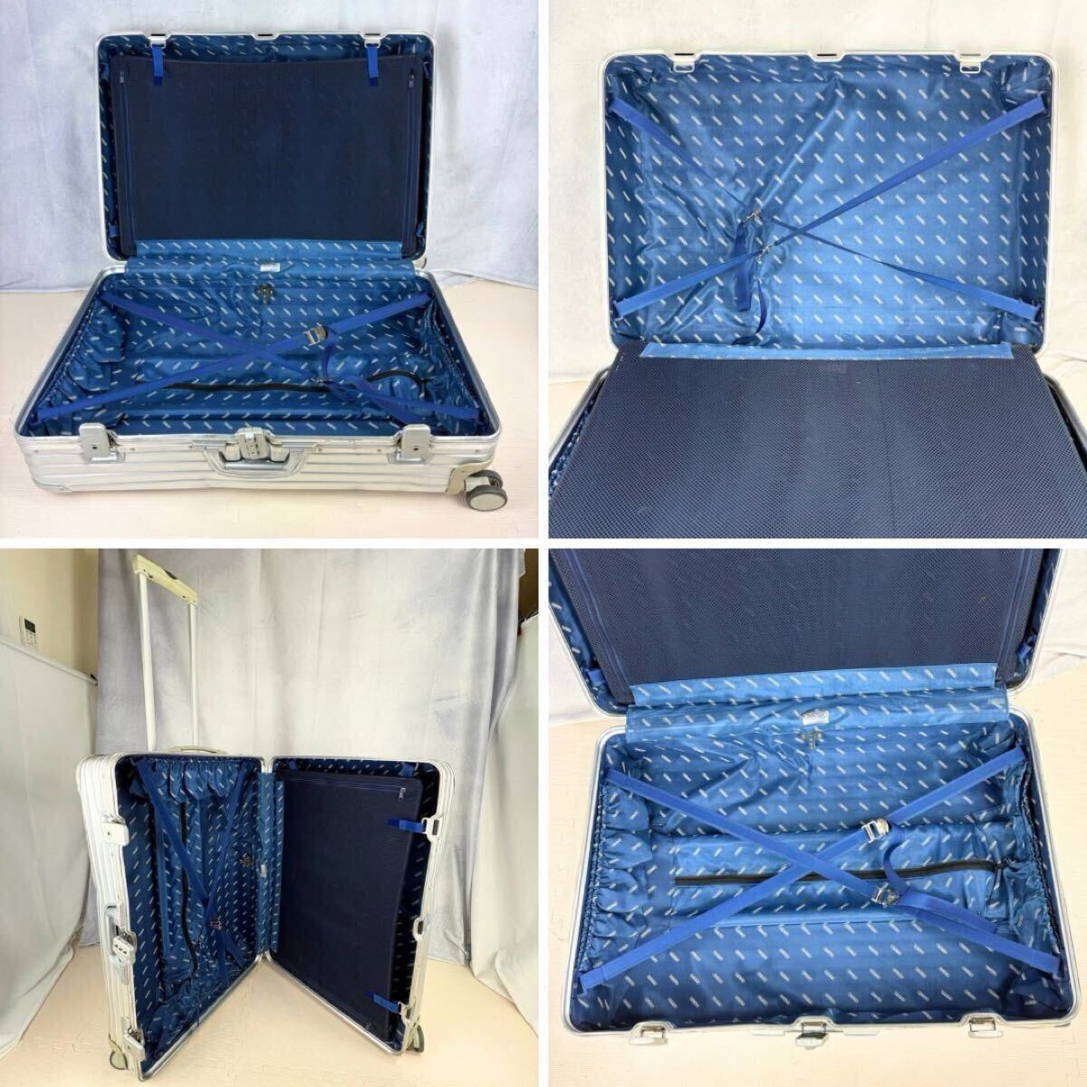 廃盤 青ロゴ リモワ トパーズ 最大容量 104L 4輪 MW アルミ 廃盤 青ロゴ リモワ トパーズ 最大容量 104L 4輪 MW アルミ