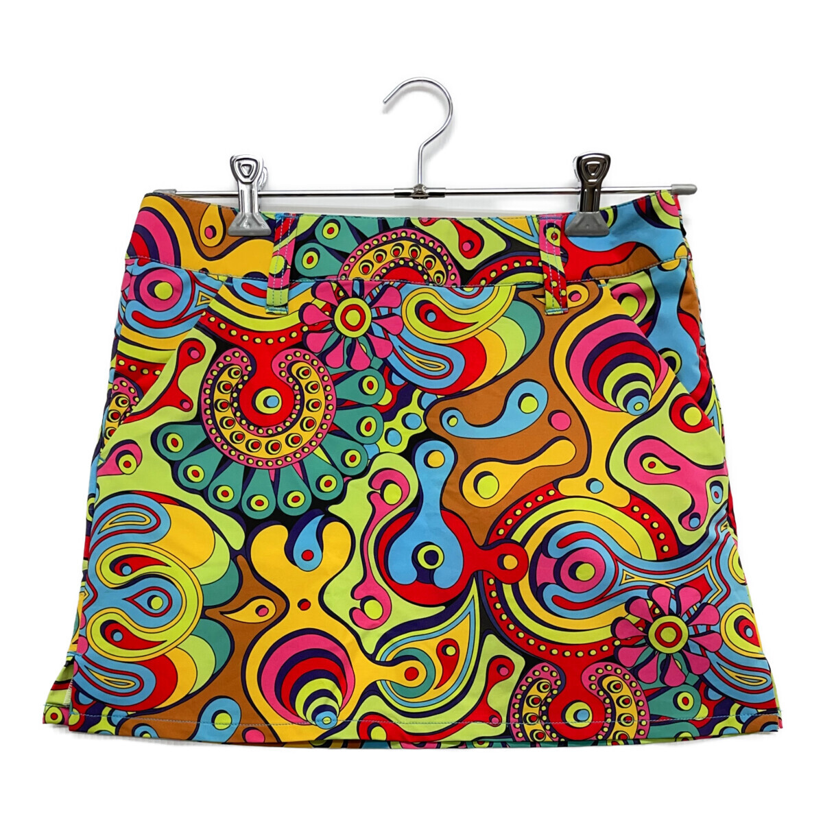 coco 中古 ラウドマウス LOUDMOUTH レディース スカート L マルチカラー 薄手 総柄 レターパックプラス発送可 90944