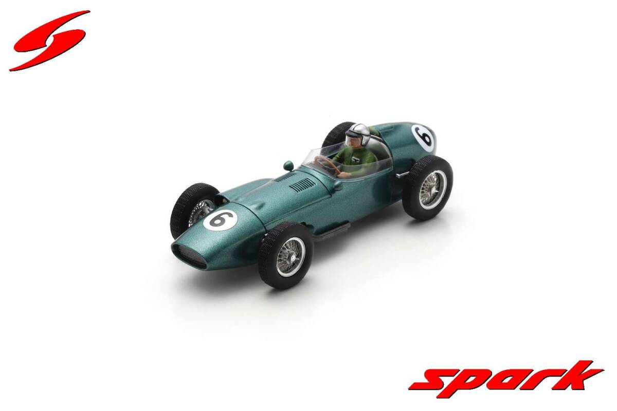 ■スパークモデル 1/43 1960 アストンマーティンDBR4 #6 R.サルヴァドーリ インターナショナル トロフィー