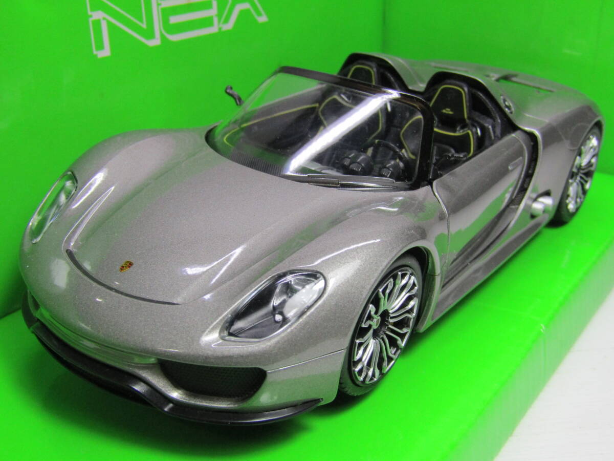 Porsche 1/24 ポルシェ 918 Spyder Roadster ロードスター フェルナンド カブリオレ スピードスター FLAT4 カレラ A B 911 550 NEX WELLY