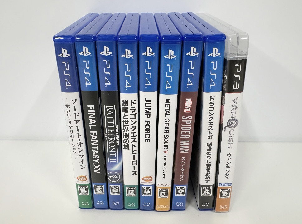 100円~◎PS4 PS3 ソフト9枚セット PlayStation4ソフト + PlayStation3ソフト プレステ4ソフト プレステ3ソフト まとめ売り(PS4ソフト)|売買されたオークション情報、Yahoo!オークション(旧ヤフオク!) の商品情報をアーカイブ公開 - オークファン(aucfan.com) 100円~◎PS4 PS3 ソフト9枚セット PlayStation4ソフト + PlayStation3ソフト プレステ4ソフト プレステ3ソフト まとめ売り(PS4ソフト)|売買されたオークション情報、Yahoo!オークション(旧ヤフオク!) の商品情報をアーカイブ公開 - オークファン(aucfan.com)