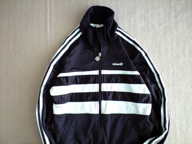 即決 80s カナダ製 ヴィンテージ adidas 胸3本ライン ジャージ 即決 80s カナダ製 ヴィンテージ adidas 胸3本ライン ジャージ