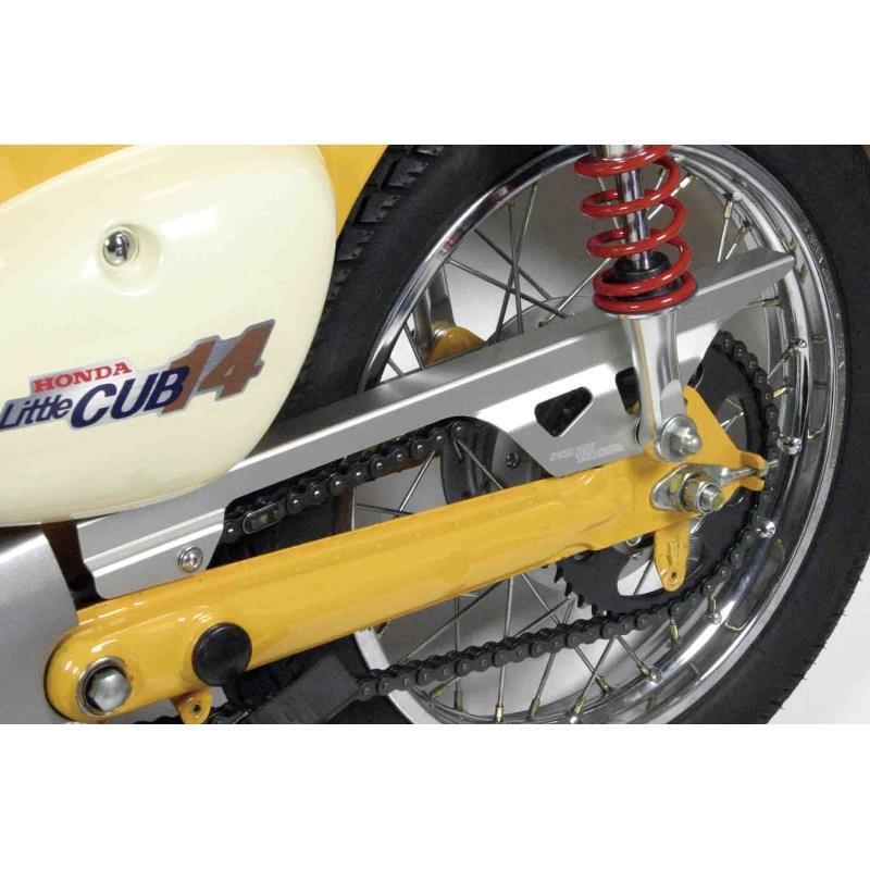 スーパーカブ50用 アルミチェーンガード|タケガワ/武川_画像3