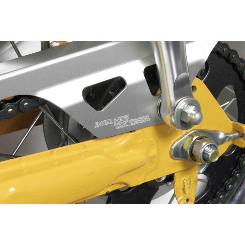 スーパーカブ50用 アルミチェーンガード|タケガワ/武川_画像4