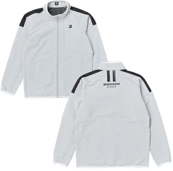 は自分にプチご褒美を 35%OFF《2024年秋冬》ブリヂストンゴルフ DGM01D 長袖前開きブルゾン ミディアムグレー(M) その他