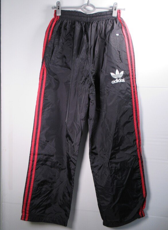 アディダススポーツウエアーパンツ サイズL 黒 adidas 暖パン MF2019_画像1