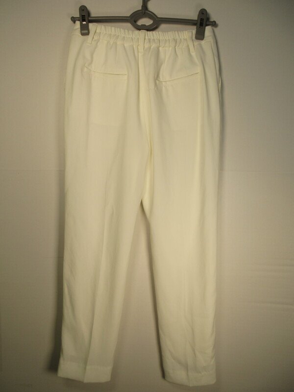 プラステ パンツ 白 サイズM レディース ボトムス PLST きれいスラックスパンツ MF1974_画像2