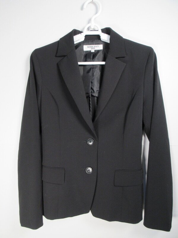ナチュラルビューティー スーツジャケット 黒 サイズS NATURAL BEAUTY BASIC MF2030_画像1