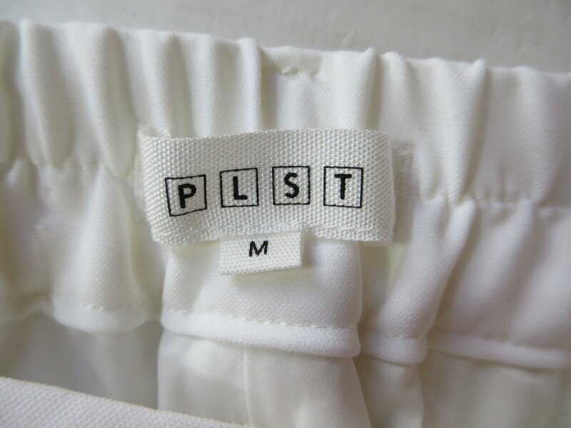 プラステ パンツ 白 サイズM レディース ボトムス PLST きれいスラックスパンツ MF1974_画像3