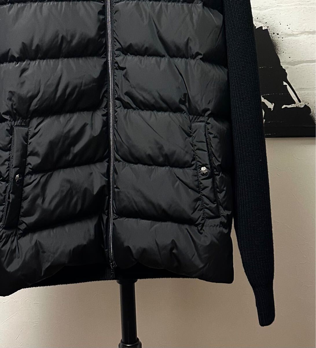 !_2024-25AW новый продукт HERNO / combination вязаный down блузон 