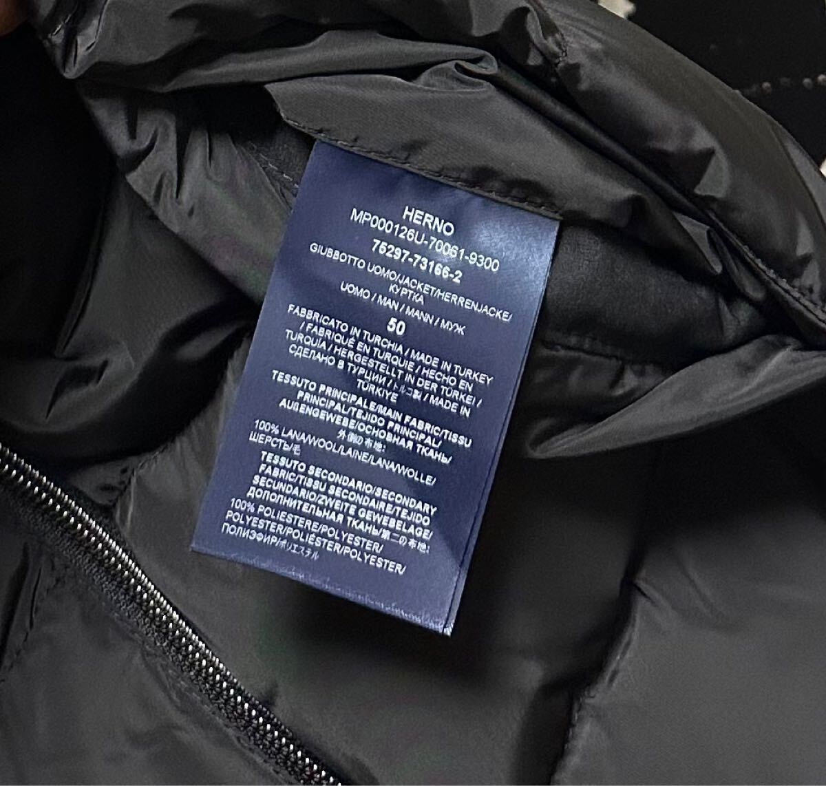 !_2024-25AW новый продукт HERNO / combination вязаный down блузон 
