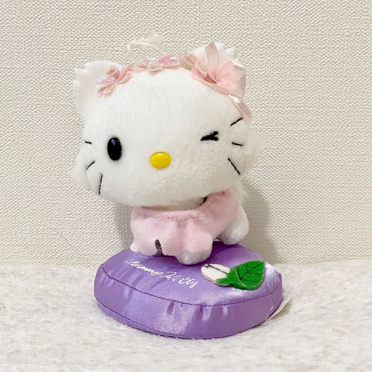 サンリオ ハローキティ ウインク チャーミーキティ ぬいぐるみ 2006 非売品 景品 ドールコレクション サクラ デザインシリーズ 桜 さくら