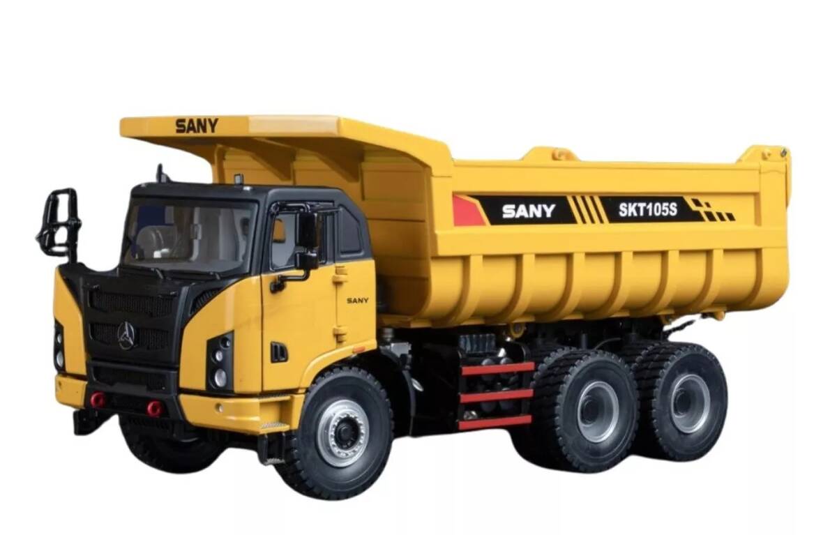 送料無料★1：35 SANY SKT105S Wide Body DumpTruck