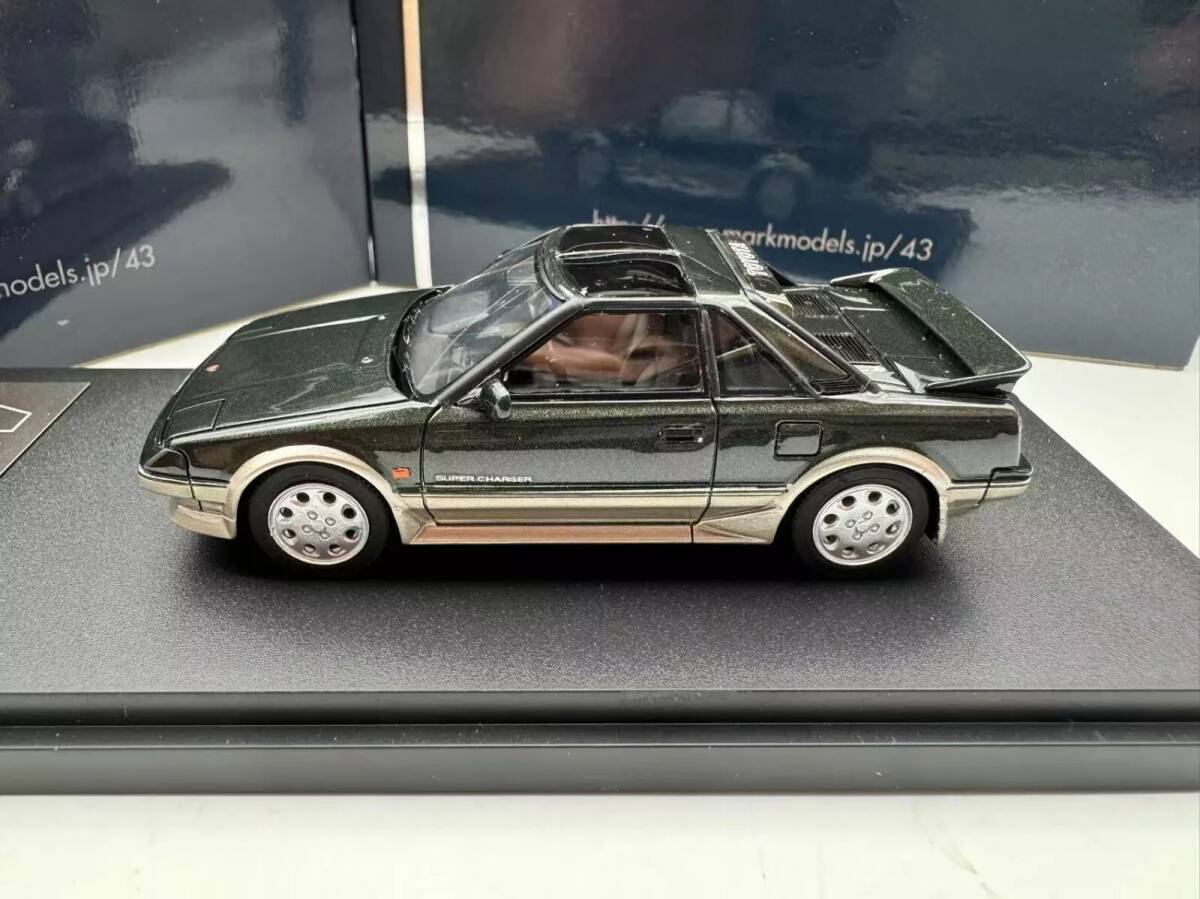 送料無料★ MARK43 1：43 Toyota MR2 AW11 G-Limited Super Charge T-Bar
