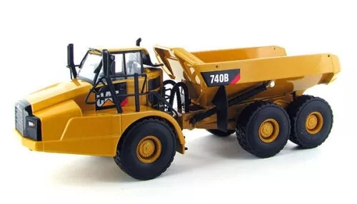送料無料★Caterpillar 740B Articulated Hauler/Dump Truck with Tipper Body 55501