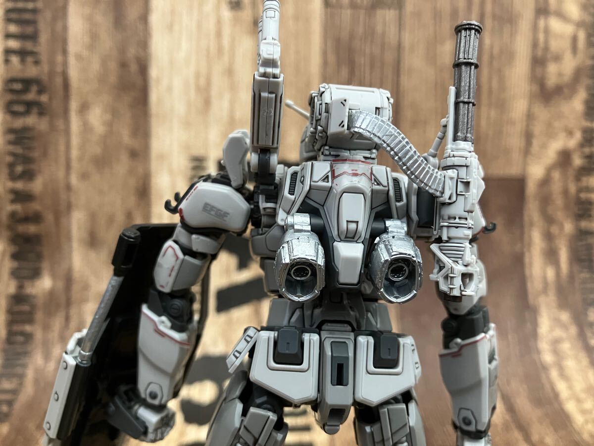 HG 復讐のレクイエム ガンダム EX 完成品 墨入れ及び部分塗装 HG 復讐のレクイエム ガンダム EX 完成品 墨入れ及び部分塗装