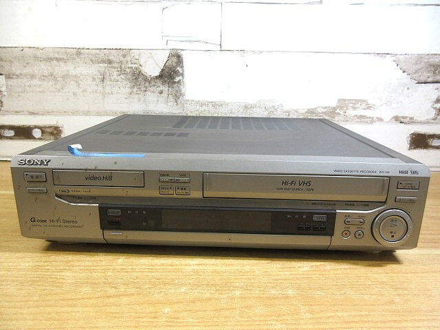 Yahoo!オークション - 1D4-2「SONY ソニー WV-H6 Hi8 VHS W Yahoo!オークション - 1D4-2「SONY ソニー WV-H6 Hi8 VHS W