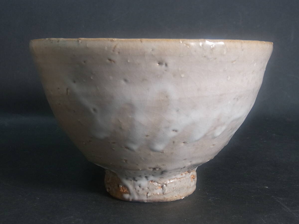 F278) 極美品 共箱 岡田裕 萩茶碗 茶碗 萩焼 茶道具 茶道 お茶