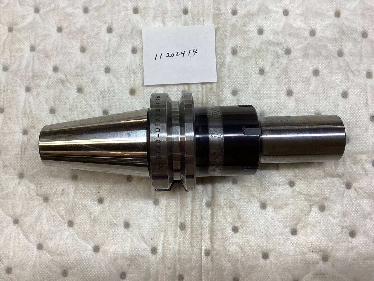 MST コーポレーション　データワンコレットホルダ　BT40-DTA12-120。　　　　　　　（11202414）