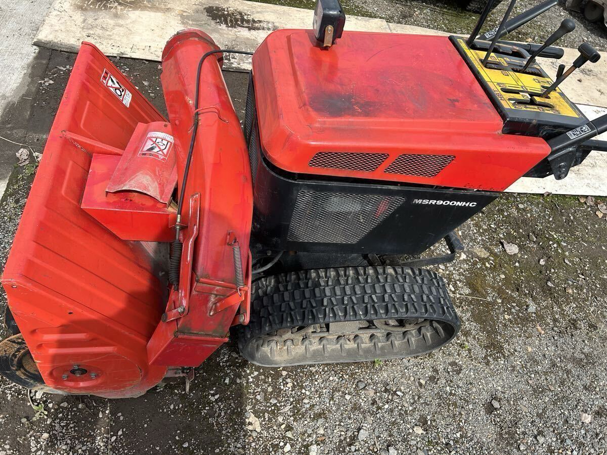 除雪機 三菱 ミツビシ MITSUBISHI MSR900NHC 動作未確認 現状品 除雪機 三菱 ミツビシ MITSUBISHI MSR900NHC 動作未確認 現状品