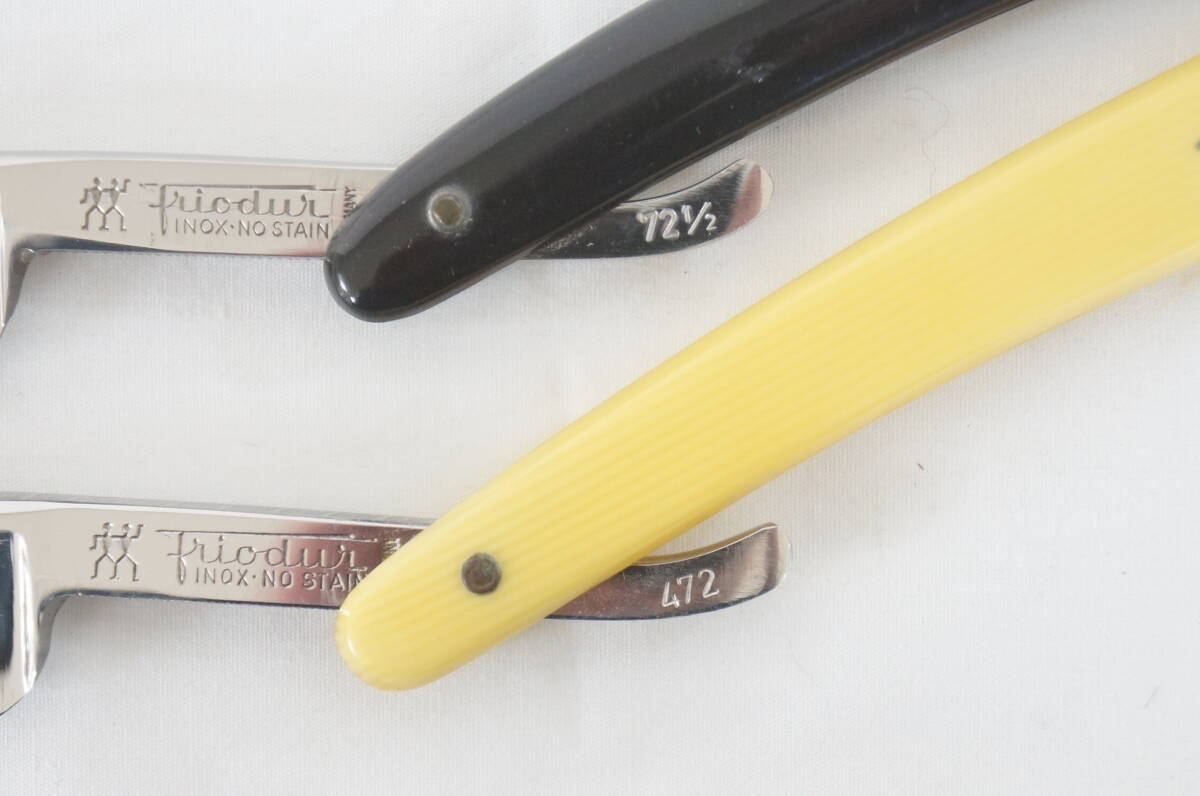 【HENCKELS ヘンケルス】西洋剃刀 カミソ レザーC-102 ビンテージ ③ J.A.HENCKELS ヘンケルス SOLINGEN ゾーリンゲン 西洋剃刀