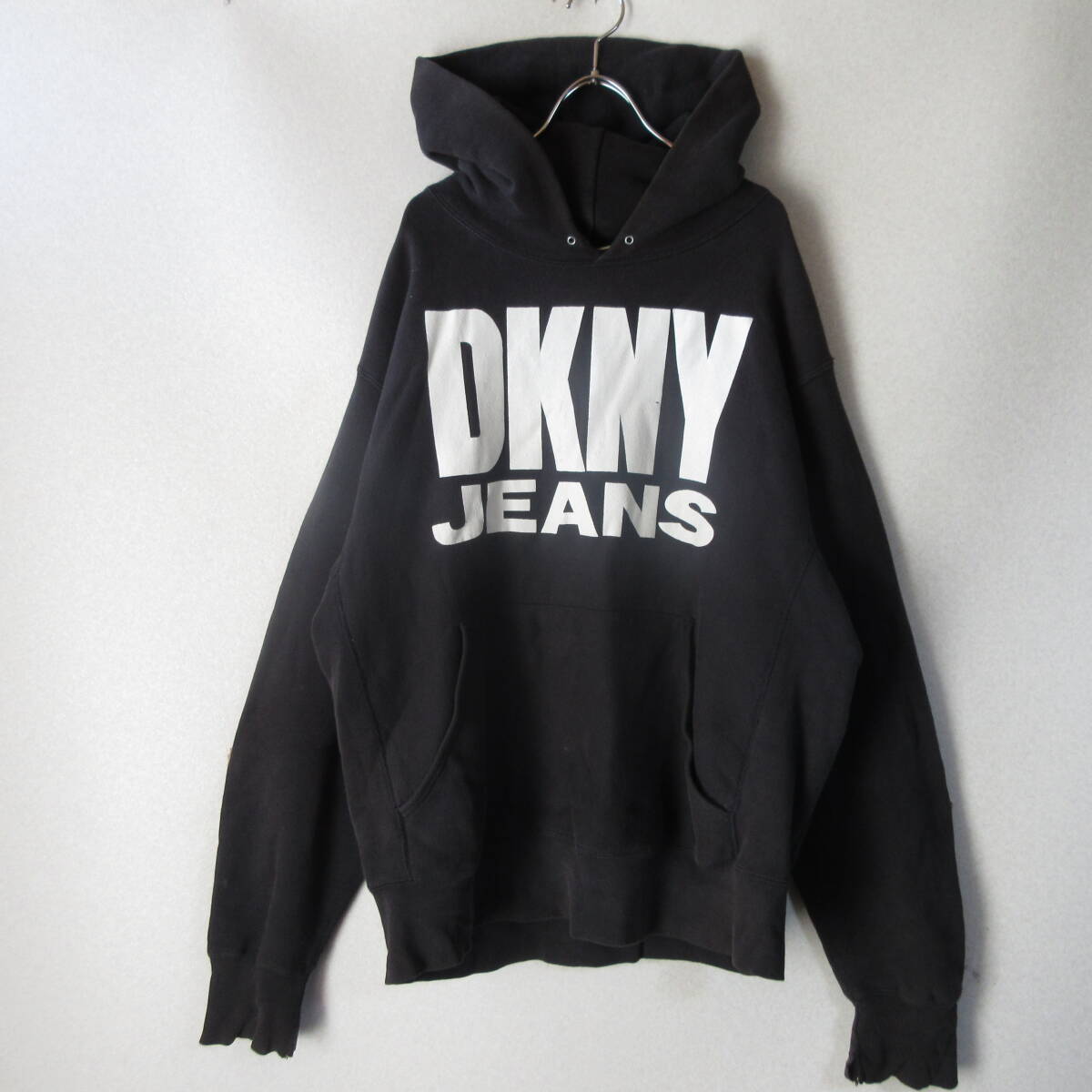 ○90s DKNY ダナキャラン◇スウェット パーカー ロゴプリント ○90s DKNY ダナキャラン◇スウェット パーカー ロゴプリント