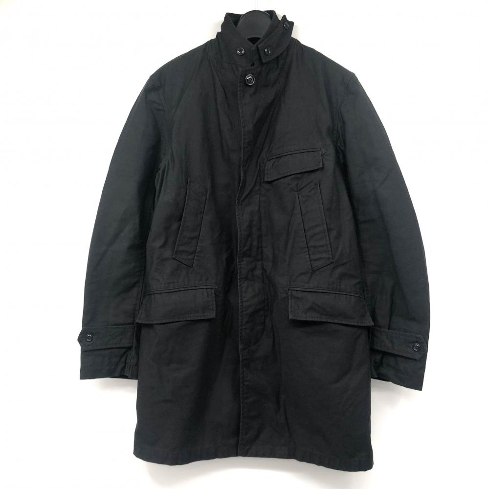 【中古】ENGINEERED GARMENTS ロングコート サイズS ブラック エンジニアドガーメンツ[240017662553]