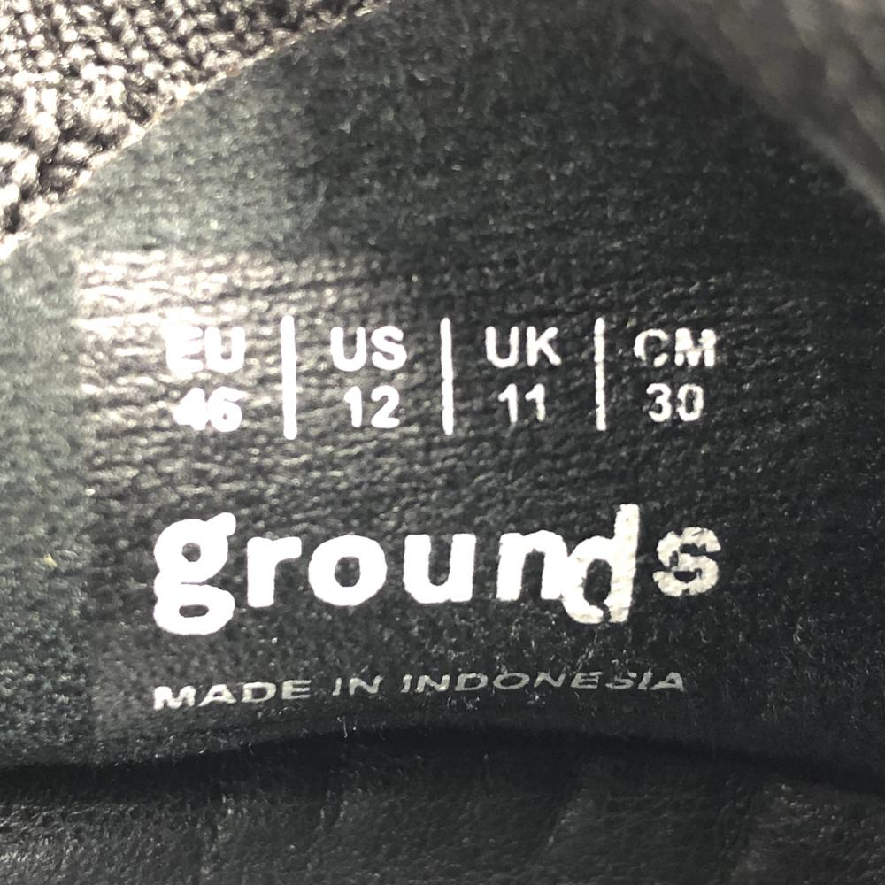 [ б/у ]graunds MOOPIE черный × лёд серый 30cm MPTP44-A1KT99XX спортивные туфли m-pi-glaunz[240017663936]