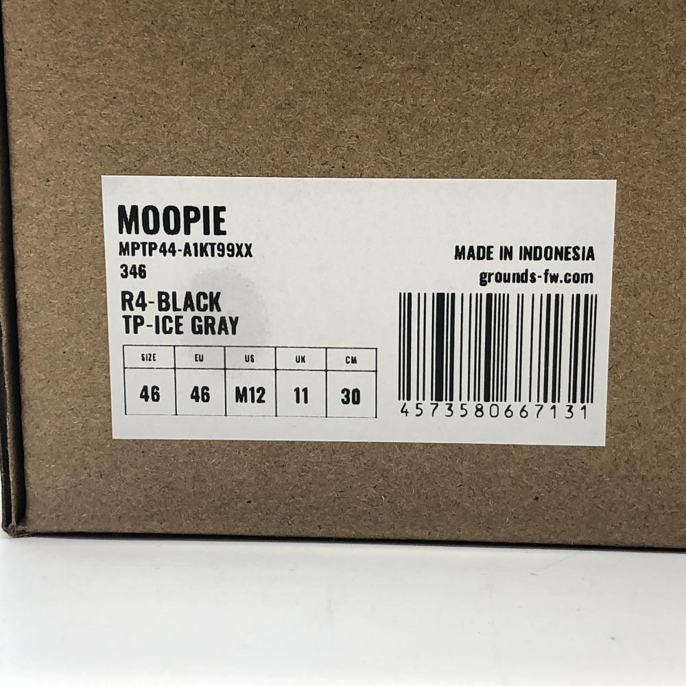 [ б/у ]graunds MOOPIE черный × лёд серый 30cm MPTP44-A1KT99XX спортивные туфли m-pi-glaunz[240017663936]