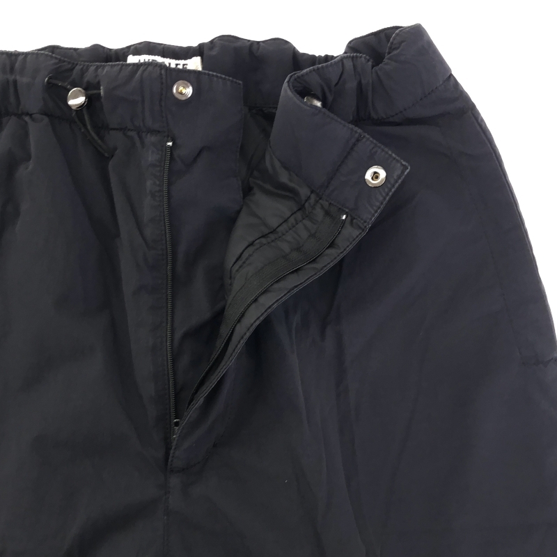 【中古】AURALEE ナイロンパンツ　A22AP02BN　ブラック　サイズ3[240017660983]