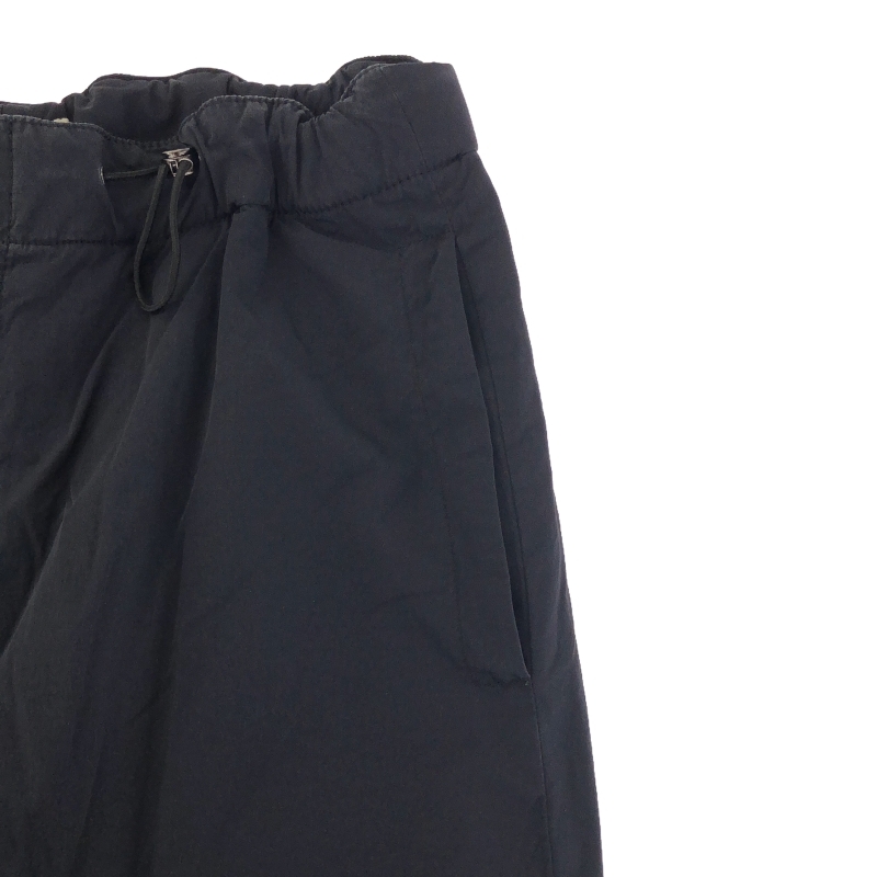 【中古】AURALEE ナイロンパンツ　A22AP02BN　ブラック　サイズ3[240017660983]