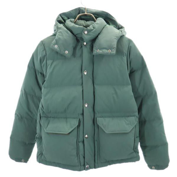ザノースフェイス NDW91847 ダウンジャケット M 緑系 THE NORTH FACE フード メンズ