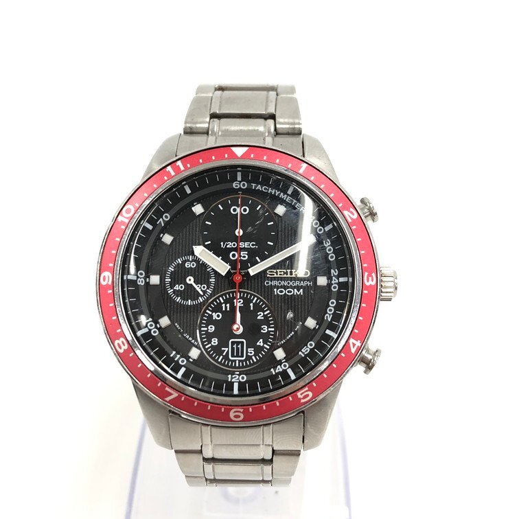 SEIKO セイコー 腕時計 クロノグラフ 7T92-0RD0 3N0264 不動 SEIKO セイコー 腕時計 クロノグラフ 7T92-0RD0 3N0264 不動