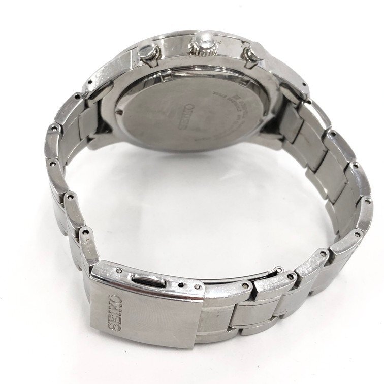 SEIKO セイコー 腕時計 クロノグラフ 7T92-0RD0 3N0264 不動 SEIKO セイコー 腕時計 クロノグラフ 7T92-0RD0 3N0264 不動