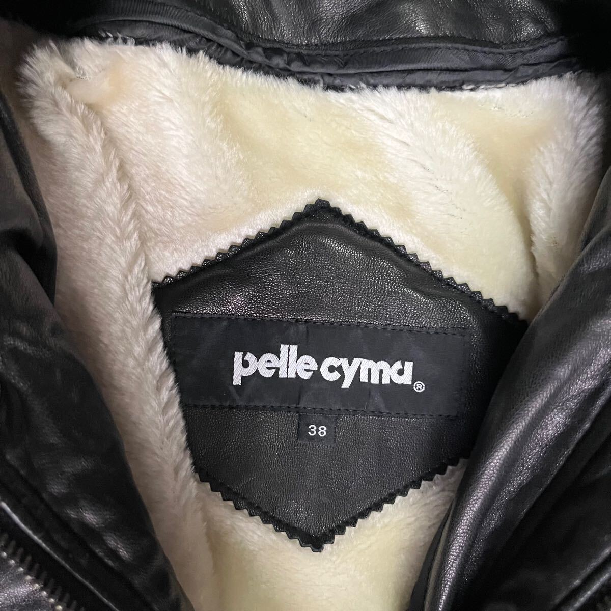 ペレシーマ シープレザー ジャケット pelle cyma ペレ pelle 90s ペレシーマ シープレザー ジャケット pelle cyma ペレ pelle 90s