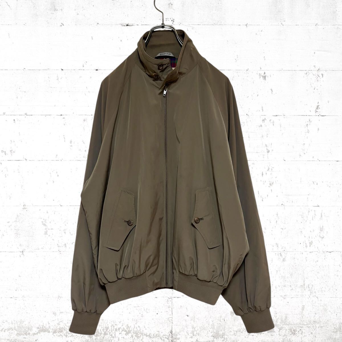 希少 別注コラボ BARACUTA G-39 玉蟲色 ハリントン ジャケット G 希少 別注コラボ BARACUTA G-39 玉蟲色 ハリントン ジャケット G