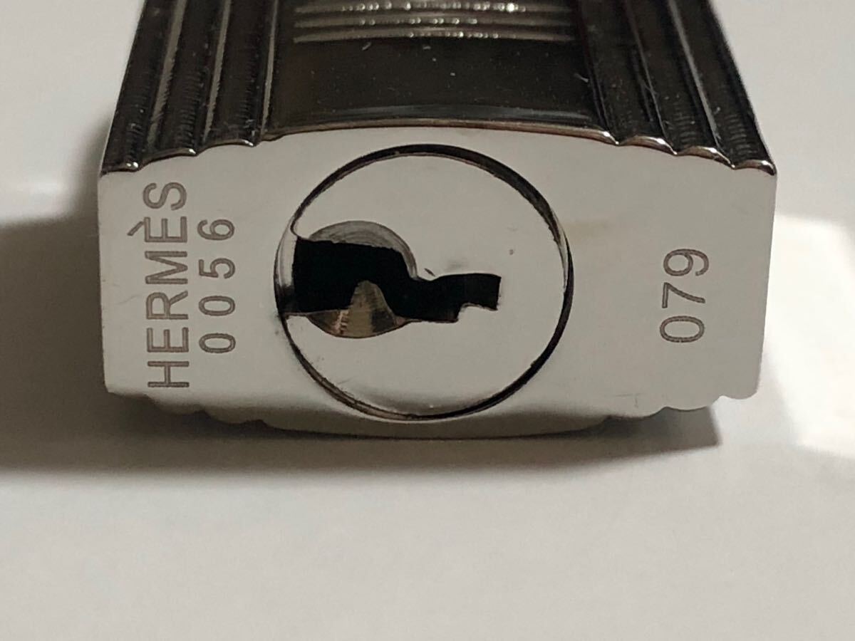 未使用 HERMES パドロック 鍵 キー エルメス カデナ 現行 南京錠 未使用 HERMES パドロック 鍵 キー エルメス カデナ 現行 南京錠