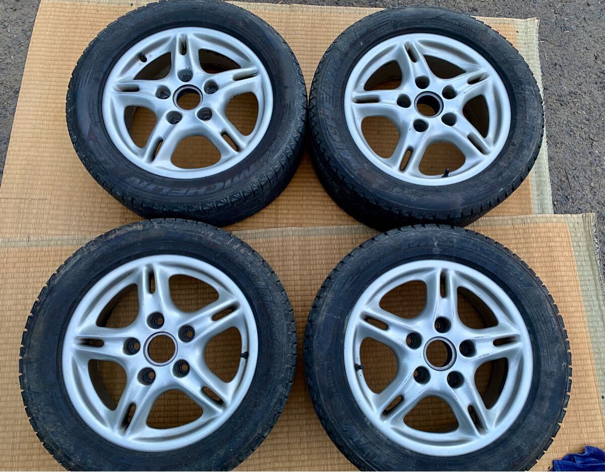 PORSCHE ポルシェ 986ボクスター 16インチ 純正タイヤホイールセット ポルシェ 986 ボクスター 純正 ホイール 16インチ +40 50 PCD130
