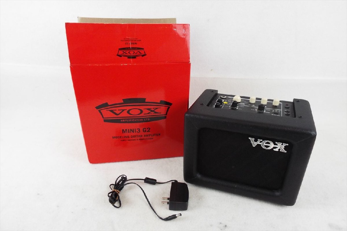 ☆ VOX ヴォックス MINI3-G2 ギターアンプ 動作確認済 中古 現状品 241107B9048