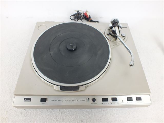 * SANSUI Sansui FR-D4 turntable record player used present condition goods 241001Y8907