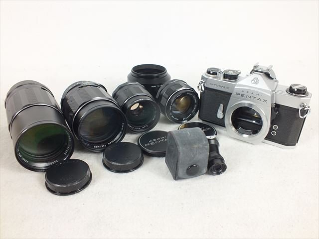☆ PENTAX ペンタックス SP フィルム一眼レフカメラ 2/35 1.8/55