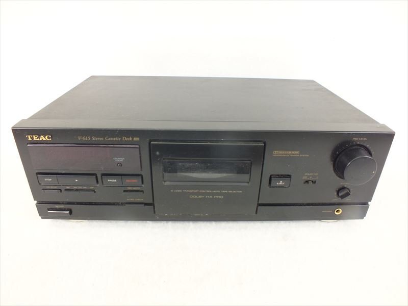 TEAC ティアック テアック カセットデッキ V-615 Yahoo!オークション - TEAC ティアック V-615 カセットデッキ